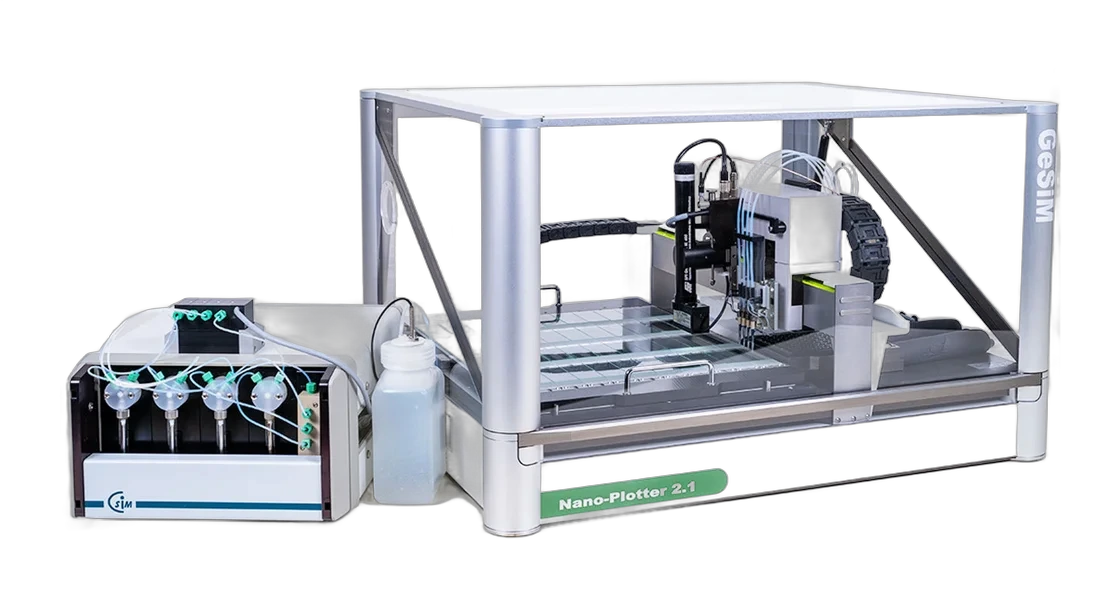 GeSiM Nano-Plotter Microarray Printer